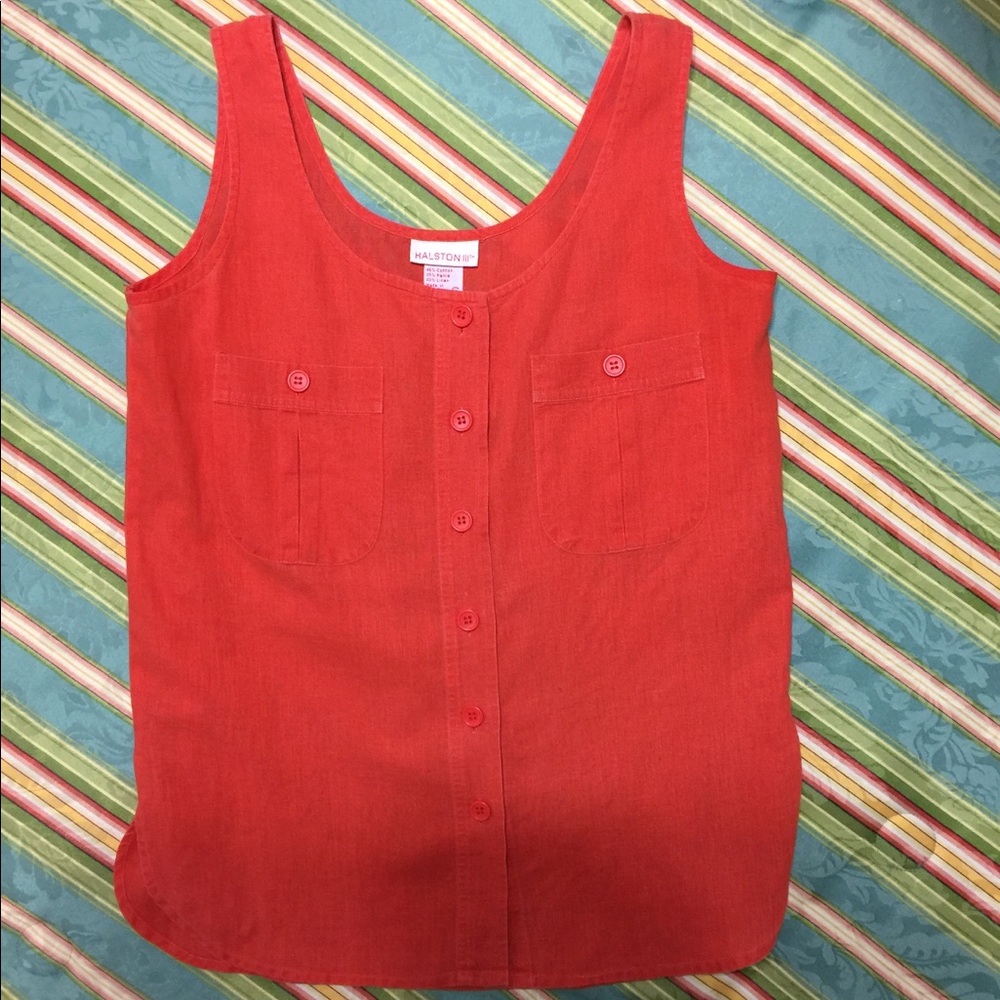 🍅HALSTON 111 SHIRT🍅